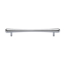 Heritage Brass Cabinet Pull T-Bar Raindrop Design 192mm CTC Polished Chrome Finish - C3570 192-PC - Choice Handles