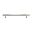 Heritage Brass Cabinet Pull T-Bar Raindrop Design 192mm CTC Polished Nickel Finish - C3570 192-PNF - Choice Handles