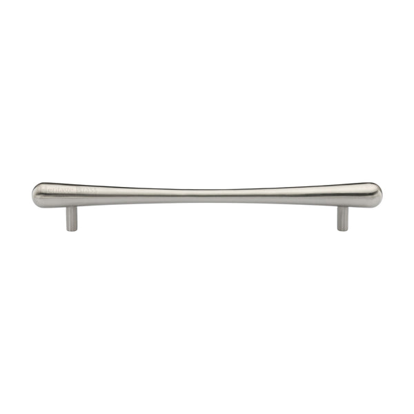 Heritage Brass Cabinet Pull T-Bar Raindrop Design 192mm CTC Satin Nickel Finish - C3570 192-SN - Choice Handles
