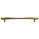 Heritage Brass Cabinet Pull T-Bar Raindrop Design 256mm CTC Antique Brass Finish - C3570 256-AT - Choice Handles