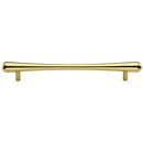 Heritage Brass Cabinet Pull T-Bar Raindrop Design 256mm CTC Polished Brass Finish - C3570 256-PB - Choice Handles