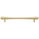 Heritage Brass Cabinet Pull T-Bar Raindrop Design 256mm CTC Satin Brass Finish - C3570 256-SB - Choice Handles