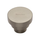 Heritage Brass Cabinet Knob Round Stepped Design 38mm Satin Nickel finish - C3624 38-SN - Choice Handles