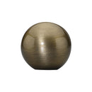 Heritage Brass Cabinet Knob Globe Design 25mm Antique Brass finish - C3627-AT - Choice Handles