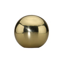 Heritage Brass Cabinet Knob Globe Design 25mm Polished Brass finish - C3627-PB - Choice Handles