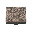 Heritage Brass Cabinet Knob Square Stingray Design 38mm Aged Copper finish - C3653 38-AC - Choice Handles