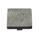 Heritage Brass Cabinet Knob Square Stingray Design 38mm Aged Nickel finish - C3653 38-AN - Choice Handles