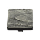 Heritage Brass Cabinet Knob Square Pine Design 38mm Aged Nickel finish - C3664 38-AN - Choice Handles