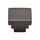 Heritage Brass Cabinet Knob Square Stepped Design 32mm Matt Bronze finish - C3672 32-MB - Choice Handles