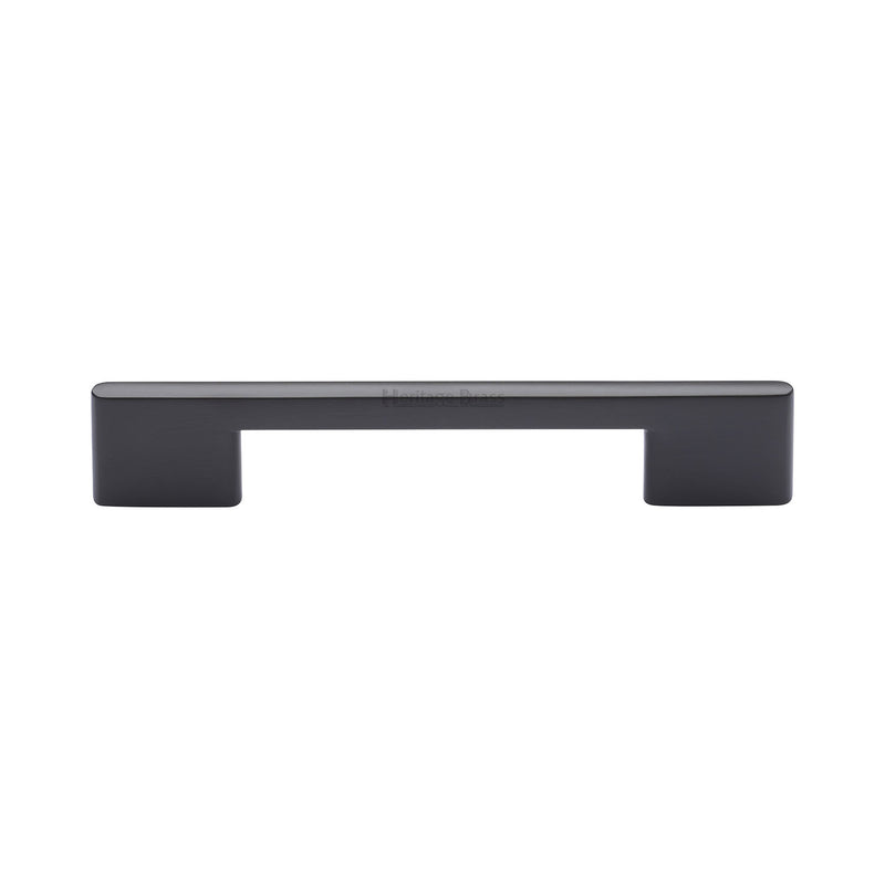 Heritage Brass Cabinet Pull Slim Metro Design 128mm CTC Matt Bronze finish - C3681 128-MB - Choice Handles