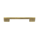 Heritage Brass Cabinet Pull Slim Metro Design 160mm CTC Antique Brass finish - C3681 160-AT - Choice Handles