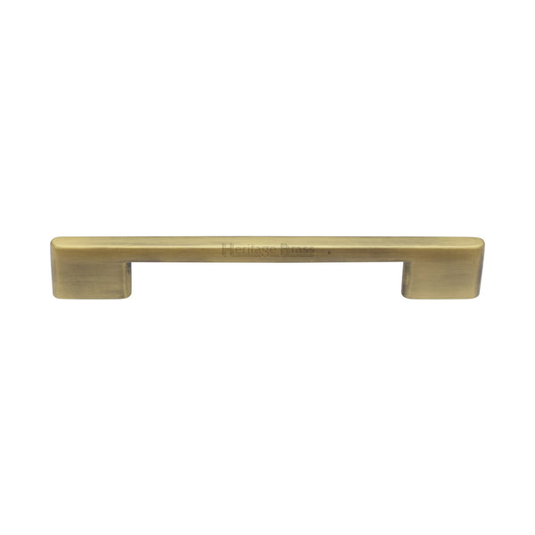 Heritage Brass Cabinet Pull Slim Metro Design 160mm CTC Antique Brass finish - C3681 160-AT - Choice Handles