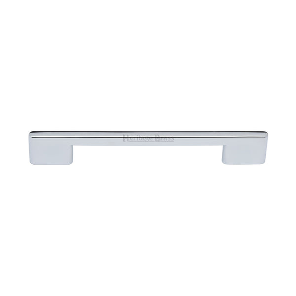 Heritage Brass Cabinet Pull Slim Metro Design 160mm CTC Polished Chrome finish - C3681 160-PC - Choice Handles