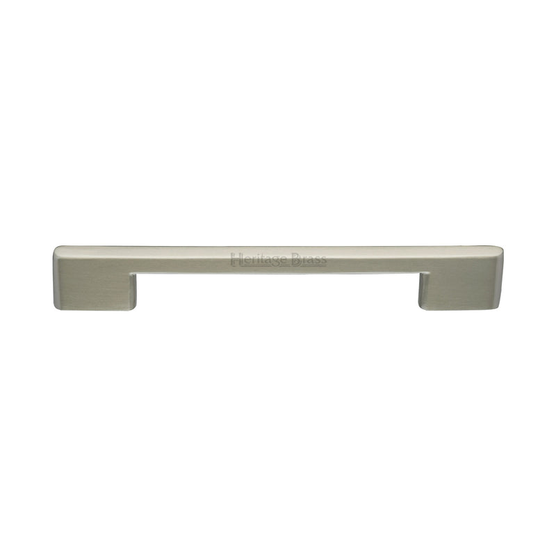 Heritage Brass Cabinet Pull Slim Metro Design 160mm CTC Satin Nickel finish - C3681 160-SN - Choice Handles