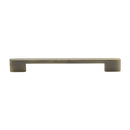 Heritage Brass Cabinet Pull Slim Metro Design 192mm CTC Antique Brass finish - C3681 192-AT - Choice Handles