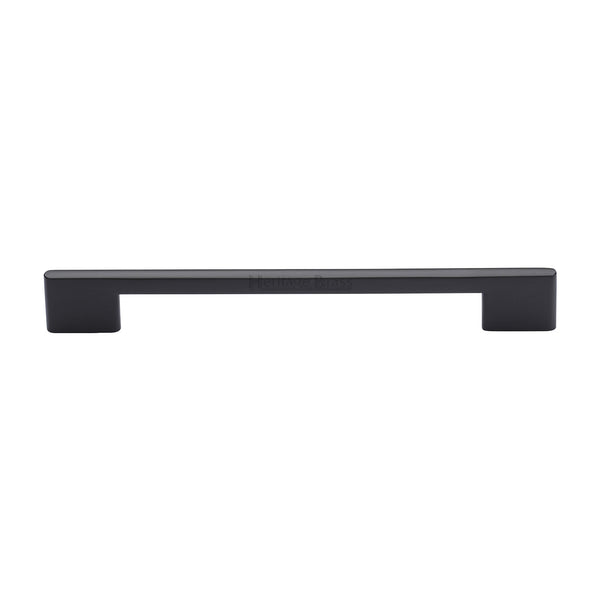 Heritage Brass Cabinet Pull Slim Metro Design 192mm CTC Matt Bronze finish - C3681 192-MB - Choice Handles