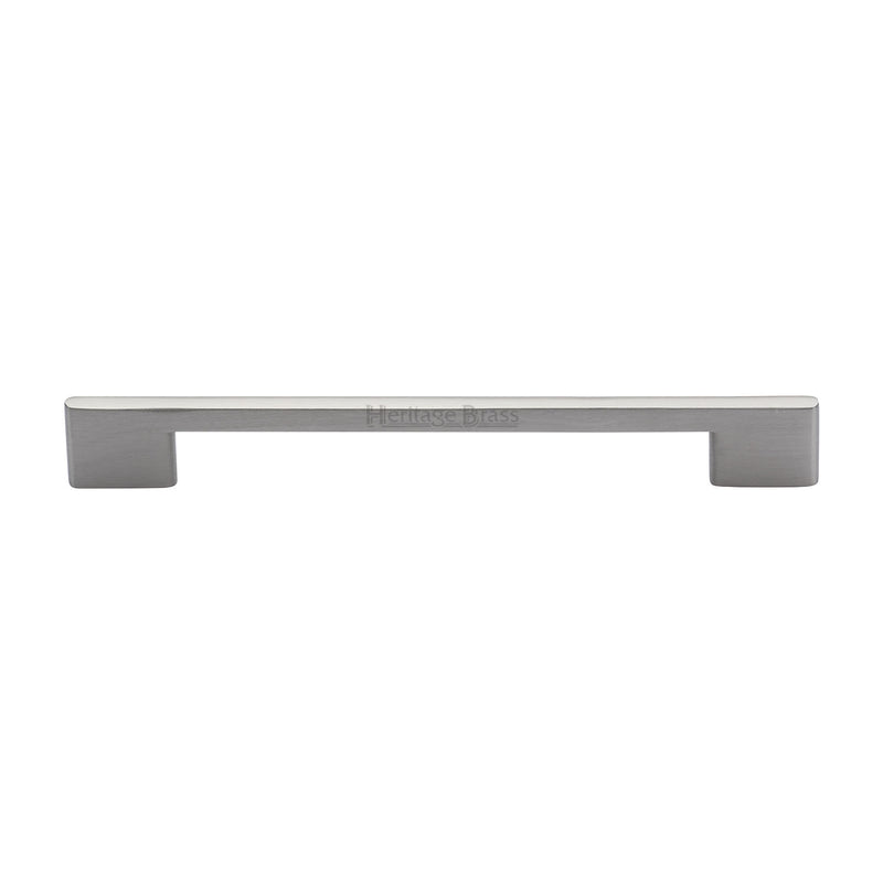 Heritage Brass Cabinet Pull Slim Metro Design 192mm CTC Satin Nickel finish - C3681 192-SN - Choice Handles