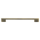 Heritage Brass Cabinet Pull Slim Metro Design 256mm CTC Antique Brass finish - C3681 256-AT - Choice Handles
