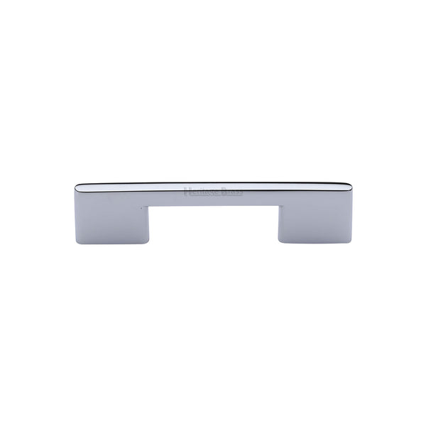 Heritage Brass Cabinet Pull Slim Metro Design 96mm CTC Polished Chrome finish - C3681 96-PC - Choice Handles