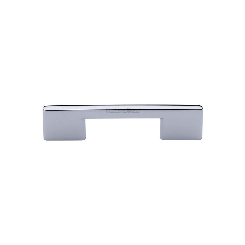 Heritage Brass Cabinet Pull Slim Metro Design 96mm CTC Polished Chrome finish - C3681 96-PC - Choice Handles