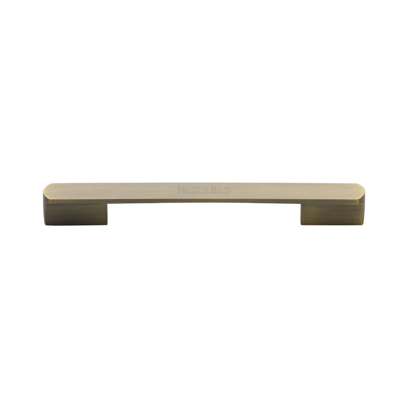 Heritage Brass Cabinet Pull Bridge Design 128&amp;160mm CTC Antique Brass Finish
 - C3684 128&160AT - Choice Handles