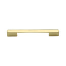 Heritage Brass Cabinet Pull Bridge Design 128&amp;160mm CTC Polished Brass Finish
 - C3684 128&160PB - Choice Handles