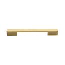 Heritage Brass Cabinet Pull Bridge Design 128&amp;160mm CTC Satin Brass Finish
 - C3684 128&160SB - Choice Handles