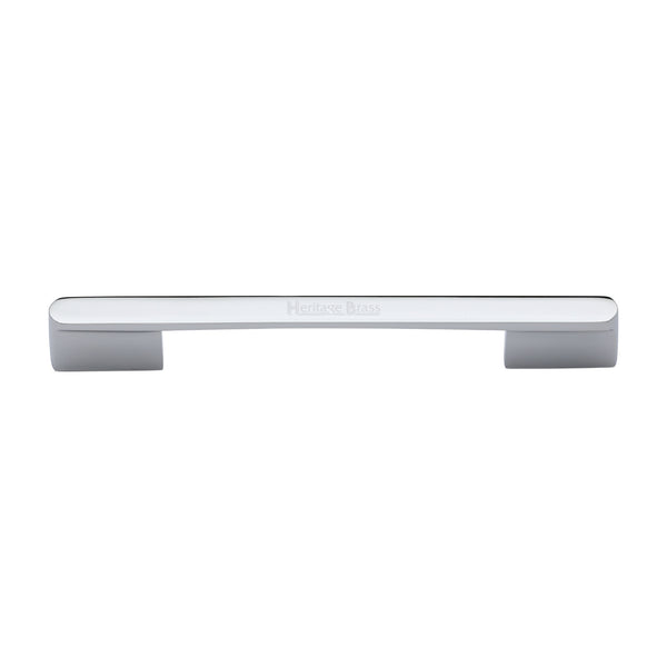 Heritage Brass Cabinet Pull Bridge Design 192&amp;224mm CTC Polished Chrome Finish
 - C3684 192&224PC - Choice Handles
