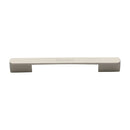 Heritage Brass Cabinet Pull Bridge Design 192&amp;224mm CTC Satin Nickel Finish
 - C3684 192&224SN - Choice Handles