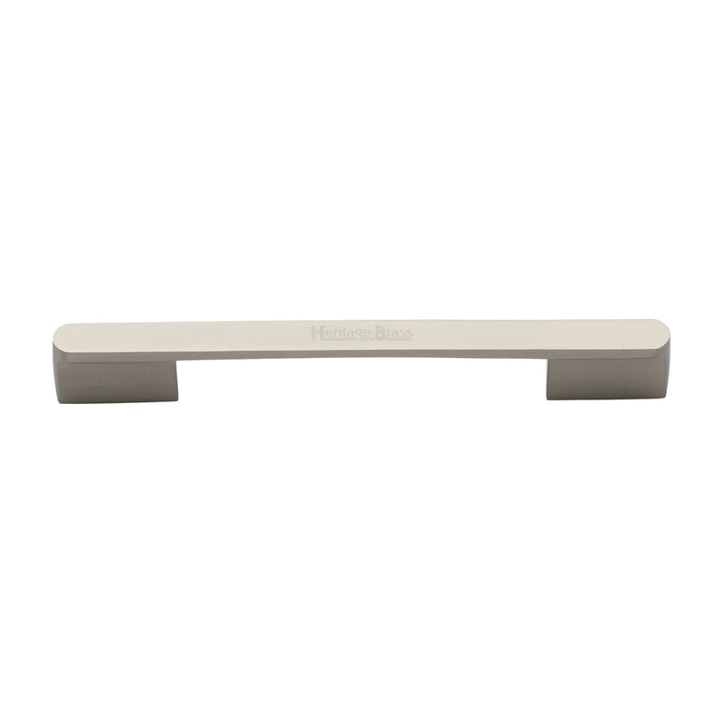 Heritage Brass Cabinet Pull Bridge Design 192&amp;224mm CTC Satin Nickel Finish
 - C3684 192&224SN - Choice Handles