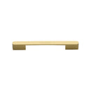 Heritage Brass Cabinet Pull Bridge Design 96mm CTC Satin Brass Finish - C3684 96-SB - Choice Handles