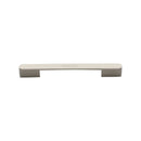 Heritage Brass Cabinet Pull Bridge Design 96mm CTC Satin Nickel Finish - C3684 96-SN - Choice Handles