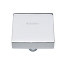 Heritage Brass Cabinet Knob Square Design 38mm Polished Chrome finish - C3685 38-PC - Choice Handles