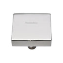Heritage Brass Cabinet Knob Square Design 38mm Polished Nickel - C3685 38-PNF - Choice Handles