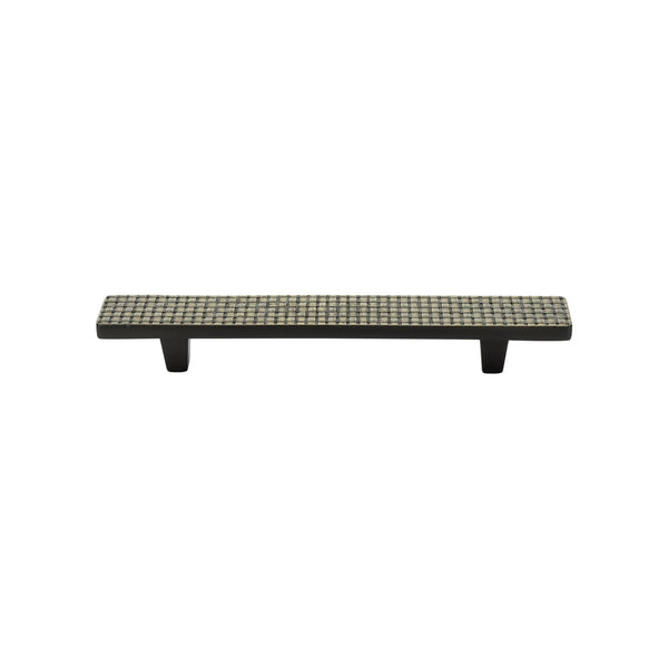 Heritage Brass Weave Cabinet Pull Handle 128mm Aged Brass Finish - C3765 128-AB - Choice Handles