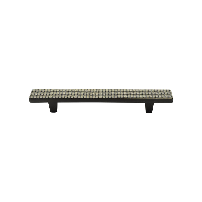 Heritage Brass Weave Cabinet Pull Handle 128mm Aged Brass Finish - C3765 128-AB - Choice Handles