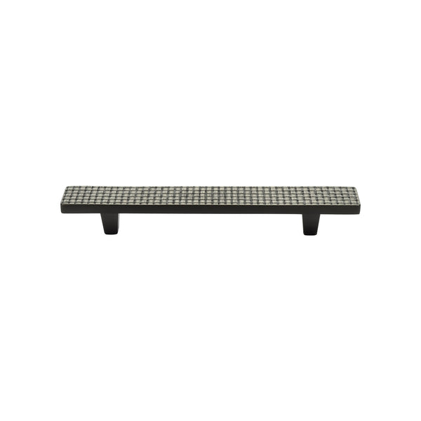Heritage Brass Weave Cabinet Pull Handle 128mm Aged Nickel Finish - C3765 128-AN - Choice Handles