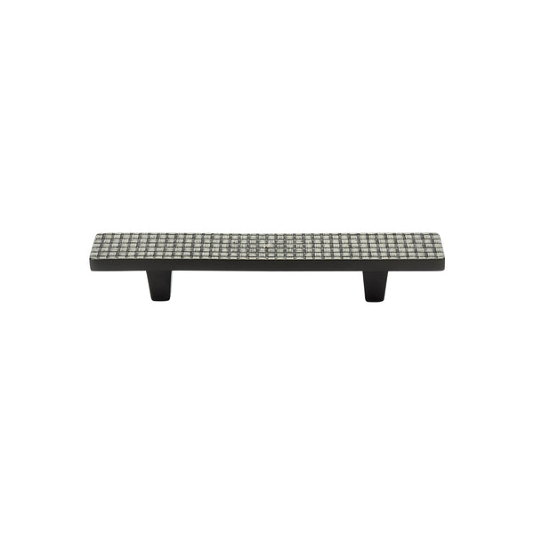 Heritage Brass Weave Cabinet Pull Handle 96mm Aged Nickel Finish - C3765 96-AN - Choice Handles
