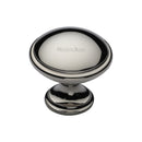 Heritage Brass Cabinet Knob Domed Design 32mm Polished Nickel - C3950 32-PNF - Choice Handles