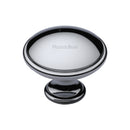 Heritage Brass Cabinet Knob Domed Design 38mm Polished Chrome finish - C3950 38-PC - Choice Handles