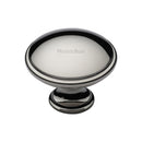Heritage Brass Cabinet Knob Domed Design 38mm Polished Nickel - C3950 38-PNF - Choice Handles
