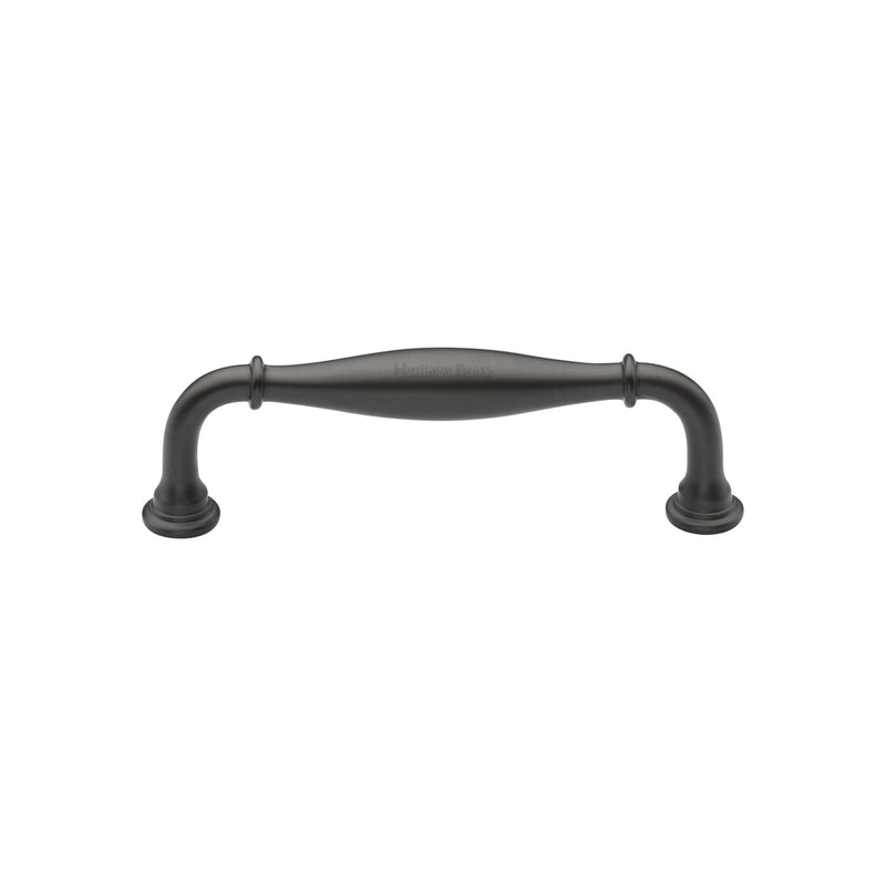 Heritage Brass Cabinet Pull Henley Traditional Design 102mm CTC Matt Bronze Finish
 - C3960 102-MB - Choice Handles