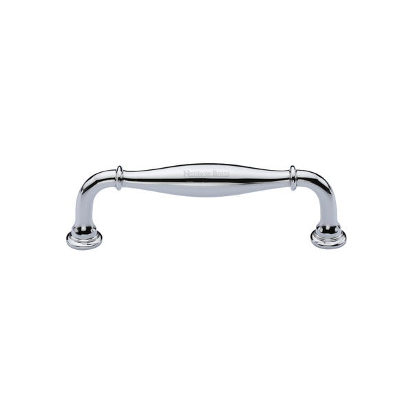 Heritage Brass Cabinet Pull Henley Traditional Design 102mm CTC Polished Chrome Finish
 - C3960 102-PC