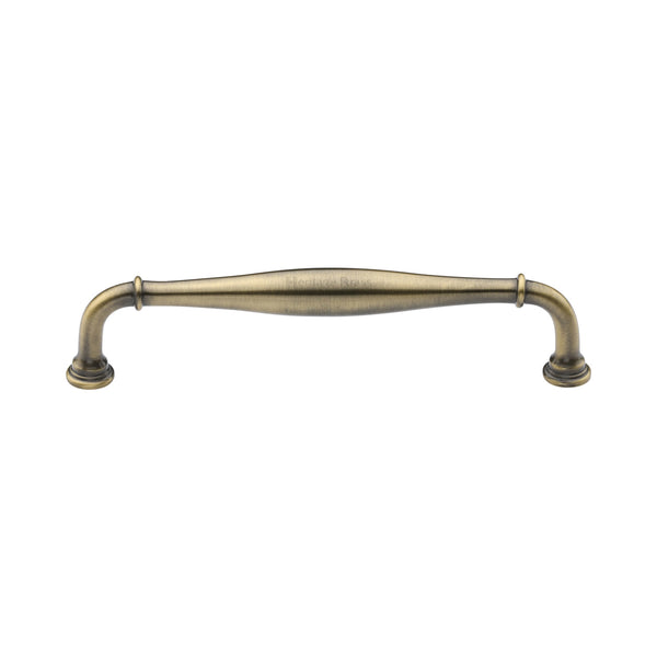 Heritage Brass Cabinet Pull Henley Traditional Design 152mm CTC Antique Brass Finish
 - C3960 152-AT - Choice Handles