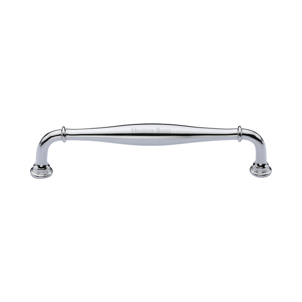 Heritage Brass Cabinet Pull Henley Traditional Design 152mm CTC Polished Chrome Finish
 - C3960 152-PC