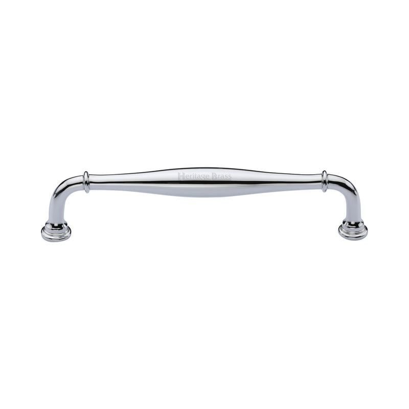 Heritage Brass Cabinet Pull Henley Traditional Design 152mm CTC Polished Chrome Finish
 - C3960 152-PC