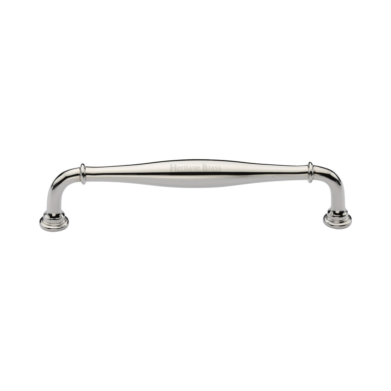 Heritage Brass Cabinet Pull Henley Traditional Design 152mm CTC Polished Nickel Finish
 - C3960 152-PNF - Choice Handles