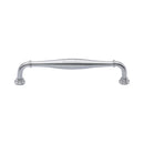 Heritage Brass Cabinet Pull Henley Traditional Design 152mm CTC Satin Chrome Finish
 - C3960 152-SC - Choice Handles
