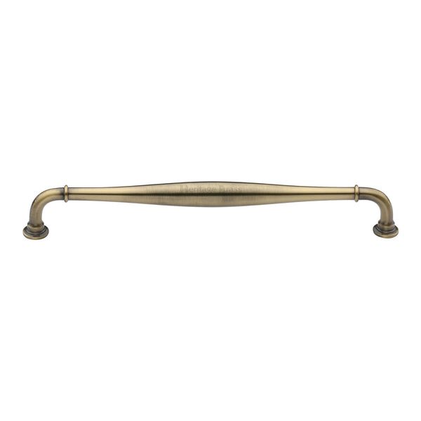 Heritage Brass Cabinet Pull Henley Traditional Design 203mm CTC Antique Brass Finish - C3960 203-AT - Choice Handles
