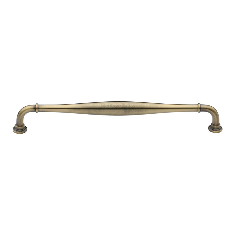 Heritage Brass Cabinet Pull Henley Traditional Design 203mm CTC Antique Brass Finish - C3960 203-AT - Choice Handles